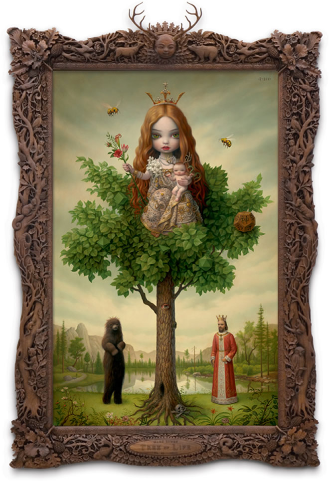 surrealism art by Mark Ryden, illustrations 